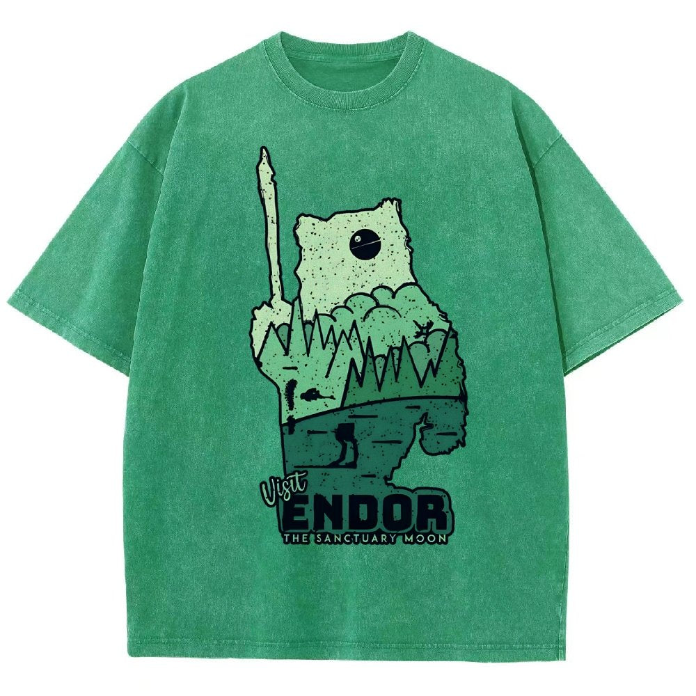 Endoe Vintage Distressed T-shirt