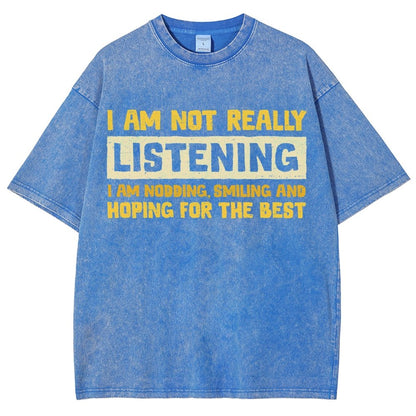 Hoping For The Best Vintage Distressed T-shirt
