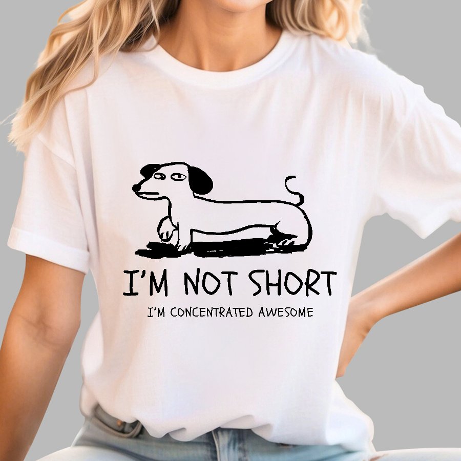 I'm Not Short Geek T-Shirt