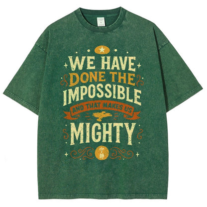 Mighty Heroes Vintage Distressed T-shirt