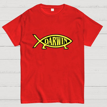 Darwin Fish Geek T-Shirt