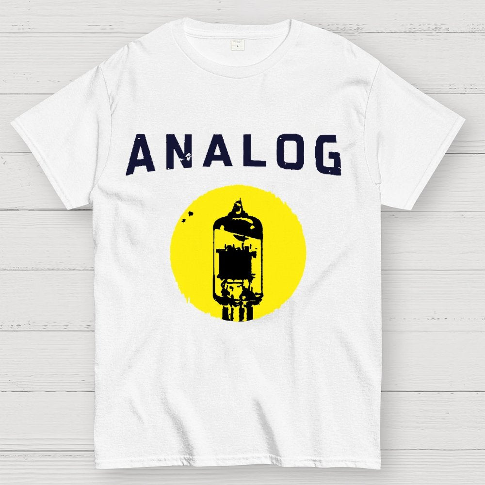 Vacuum Tube Analog Distressed Geek T-Shirt