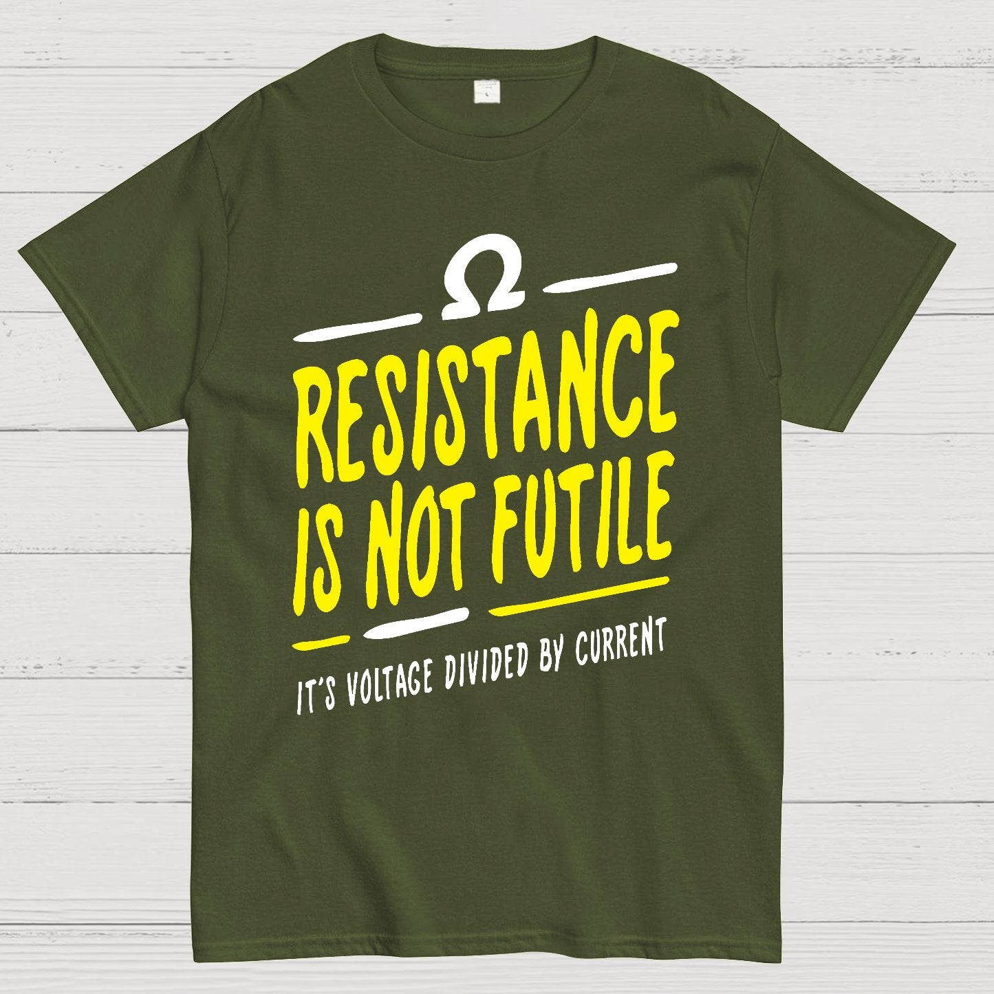 Resistance Is Not Futile Geek T-Shirt