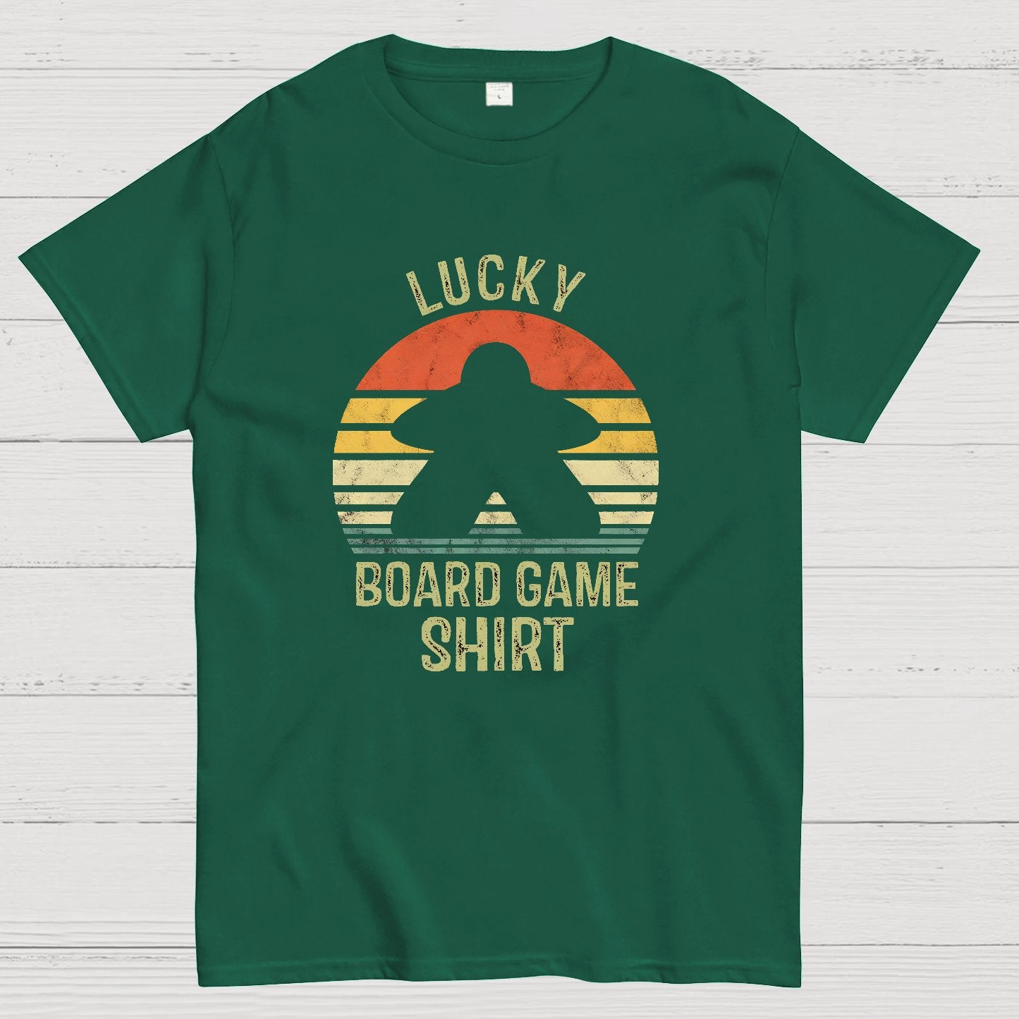 Luck Board Game Geeky T-Shirt