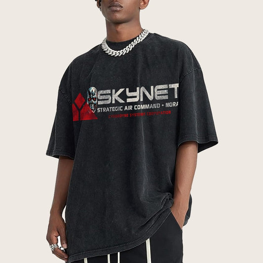 Cybernet SAC NORAD Vintage Distressed T-shirt