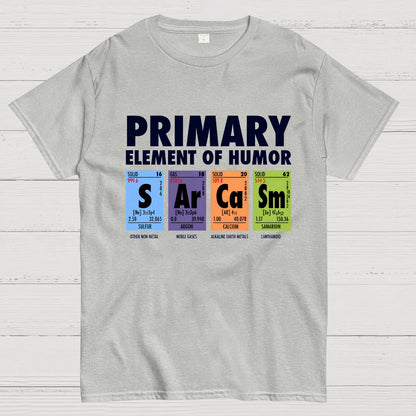 S Ar Ca Sm - Periodic Table of Humor Nerdy T-Shirt