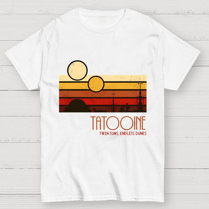 Double Suns Endless Dunes Geek T-Shirt