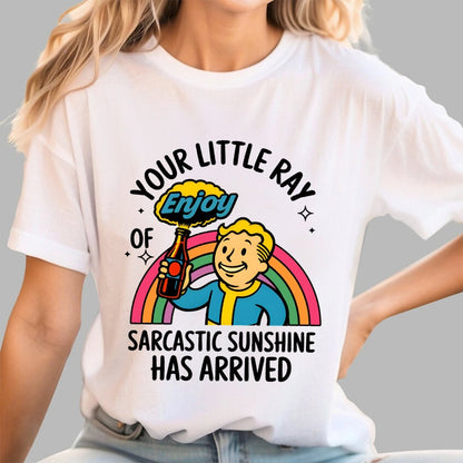 Your Little Ray of Sarcastic Sunshine Has Arrived Geek T-Shirt