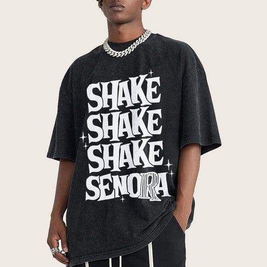 Shake Shake Shake Senora Halloween Vintage Distressed T-shirt
