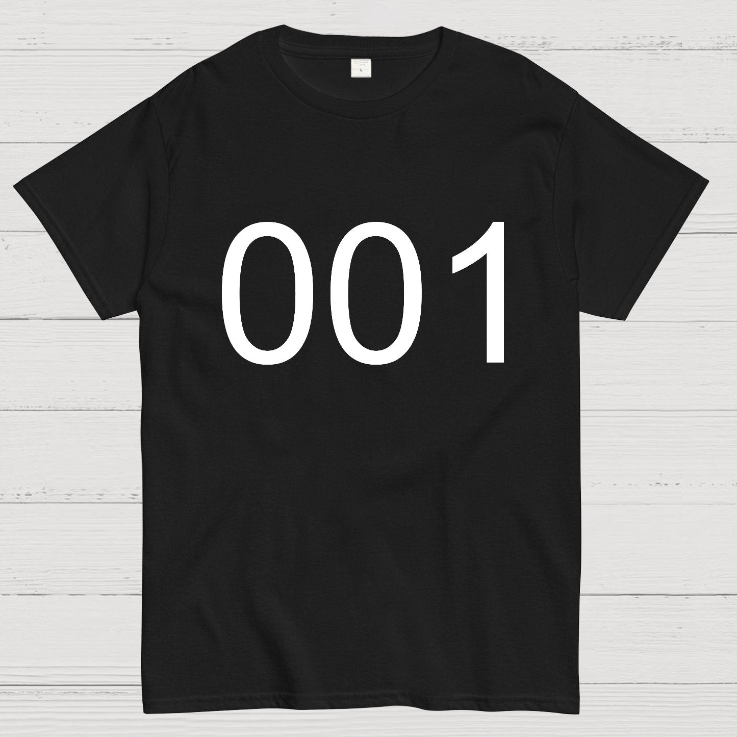Number 001 Game Movie Geek T-Shirt