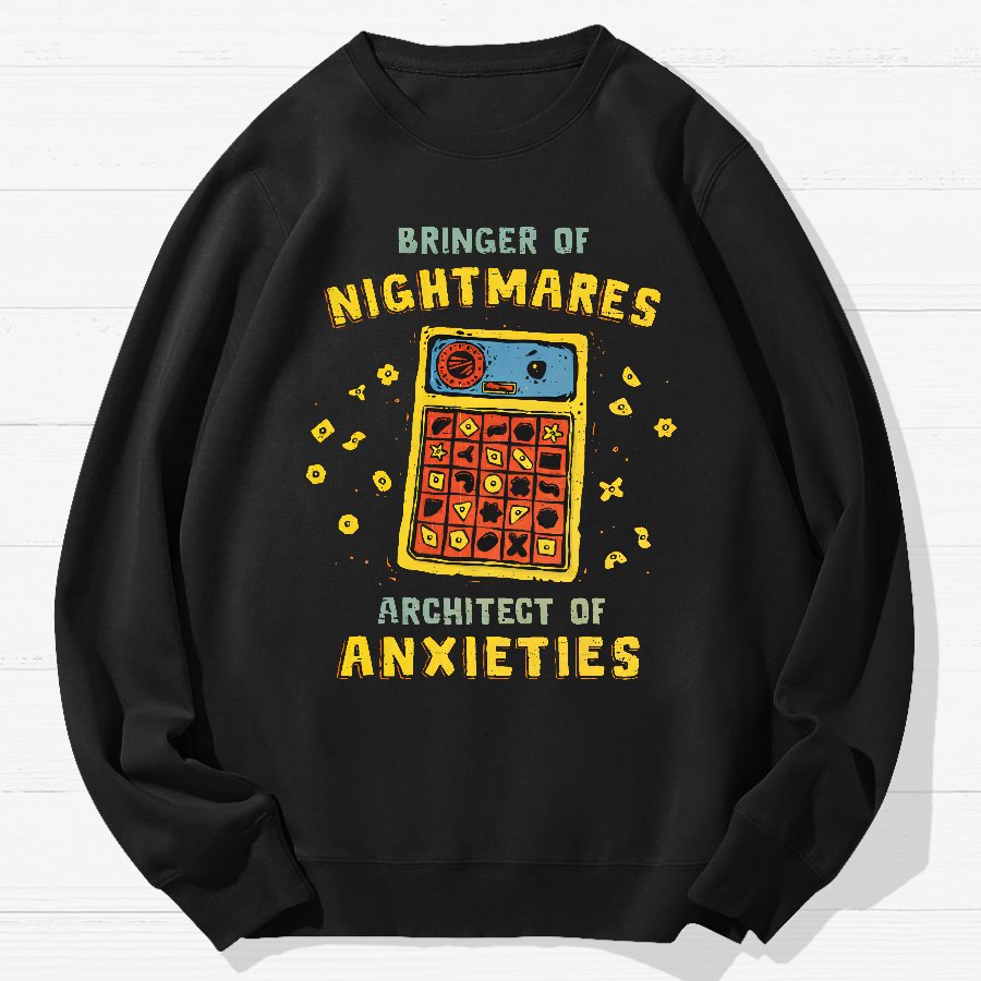 Anxious Architect Geek Cotton Sweatshirt