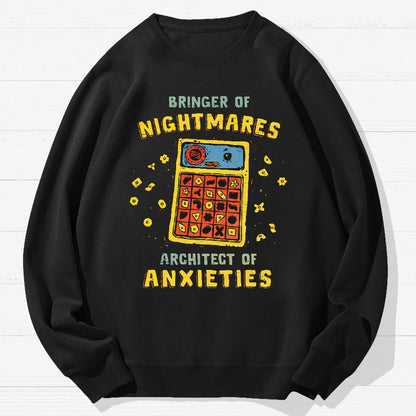 Anxious Architect Geek Cotton Sweatshirt