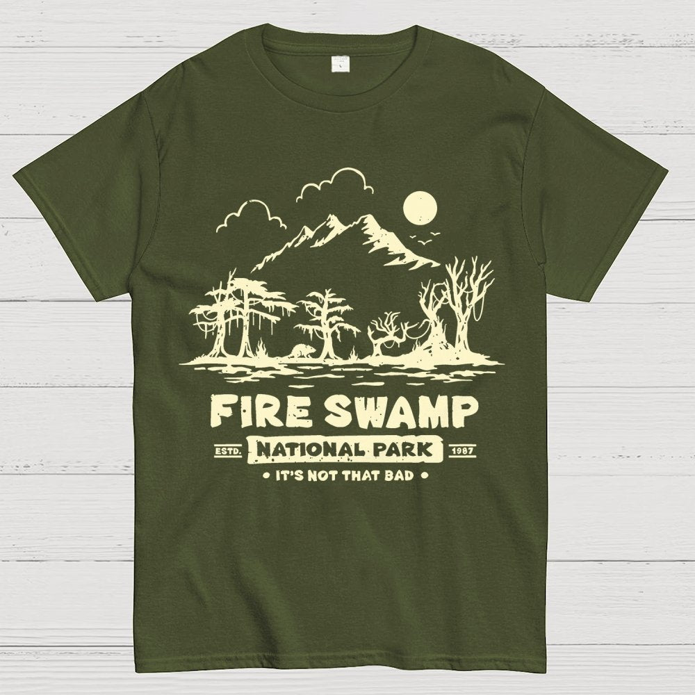 Mystic Swamp National Park Geek T-Shirt