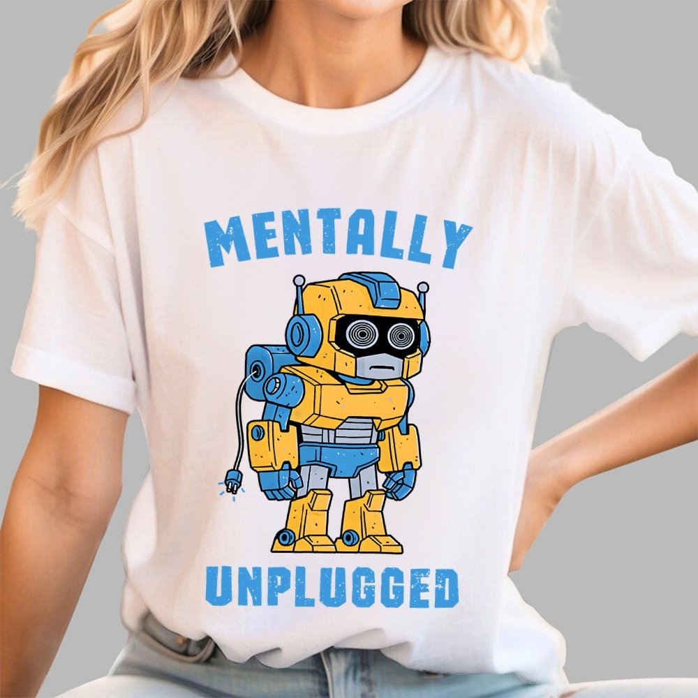 Mentally Unplugged Geek T-Shirt