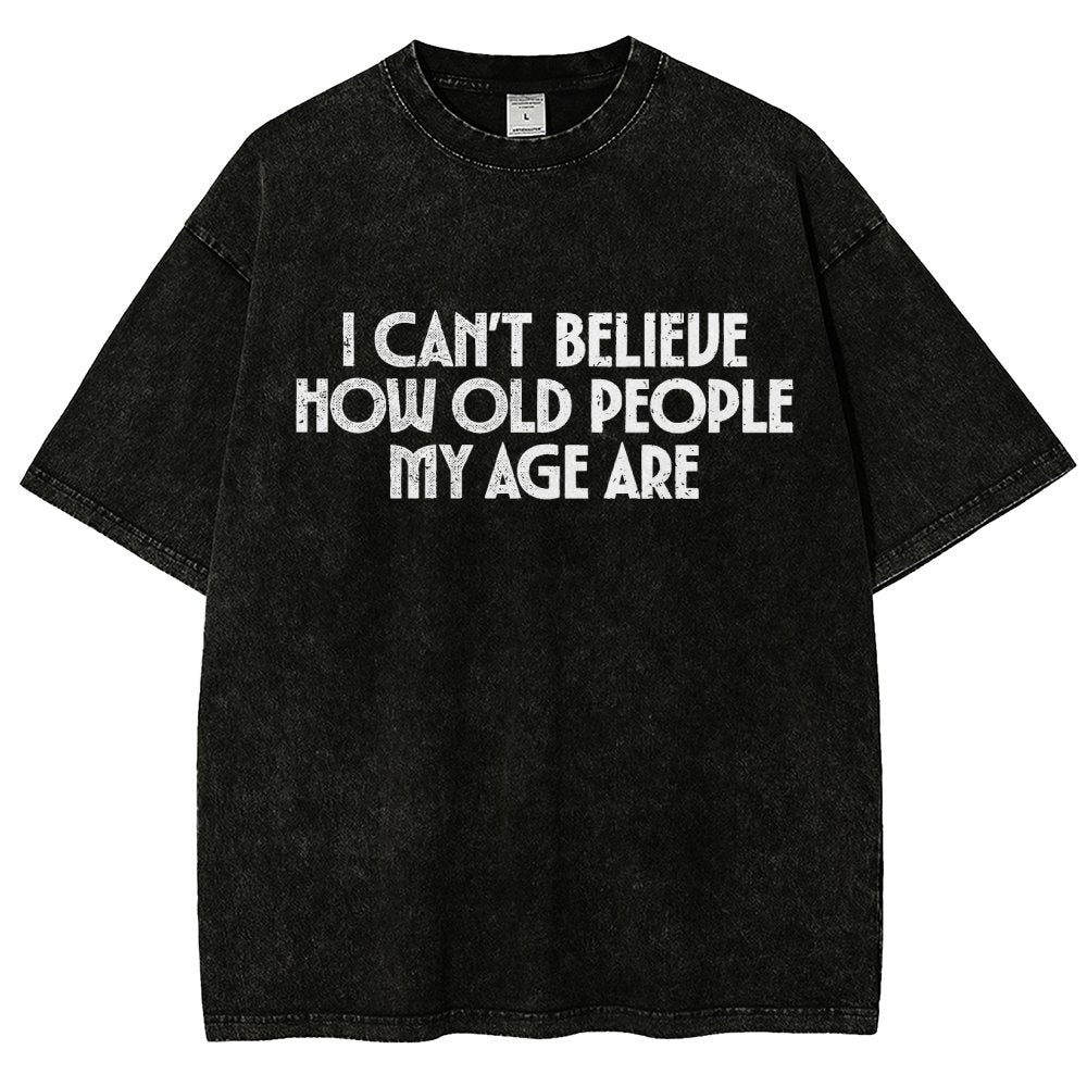 Chronically Young Vintage Distressed T-shirt