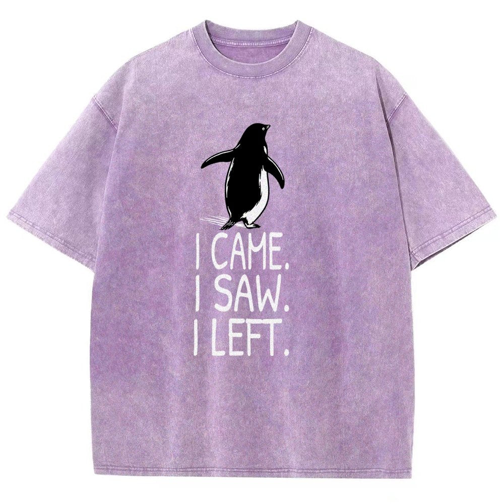 Nihilist Penguin Vintage Distressed T-shirt