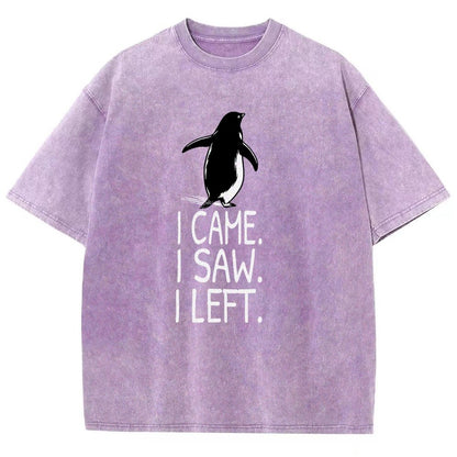 Nihilist Penguin Vintage Distressed T-shirt