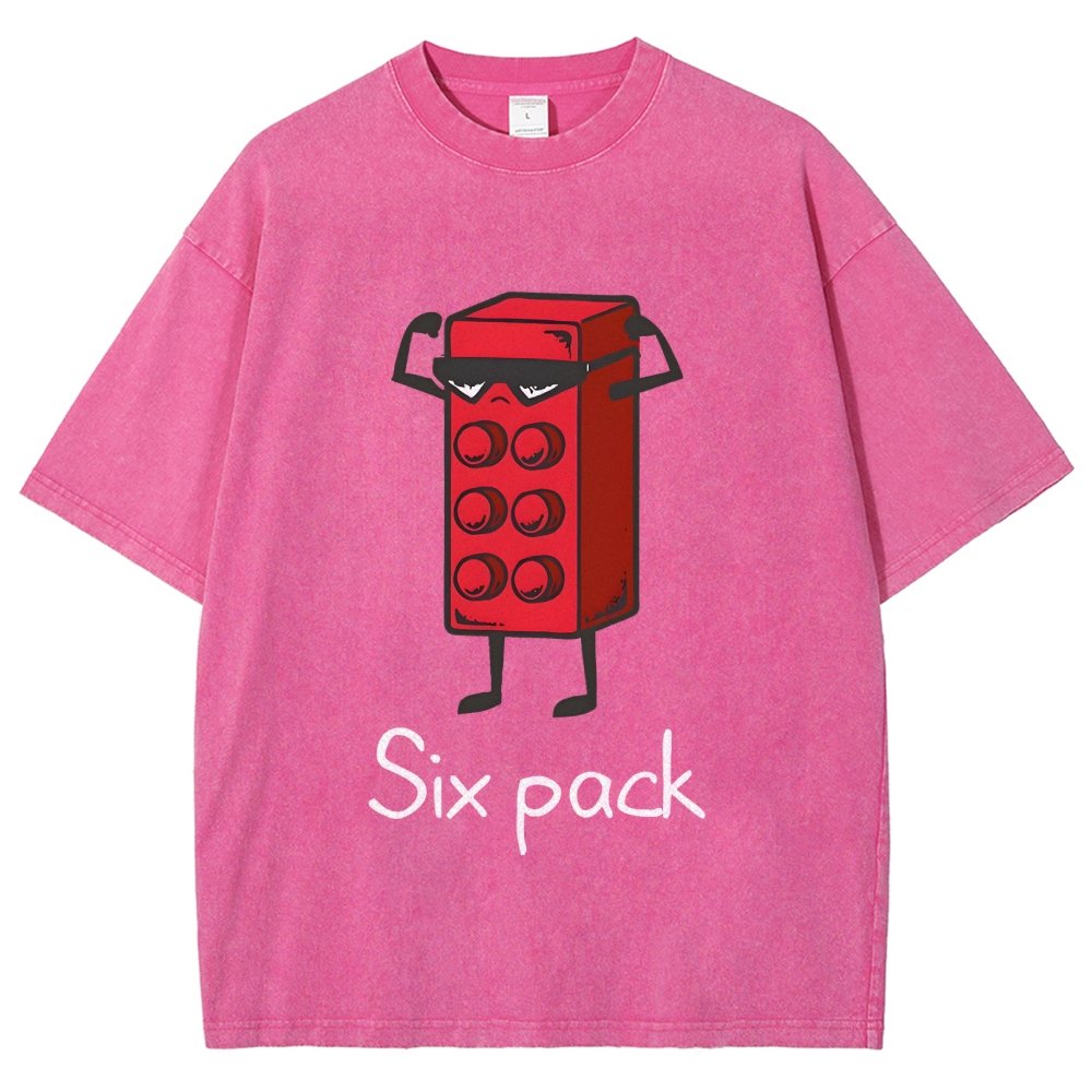 Six Pack Vintage Distressed T-shirt