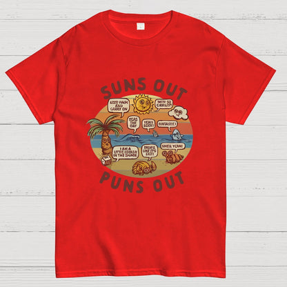 Suns out, Puns Out Nerdy T-Shirt
