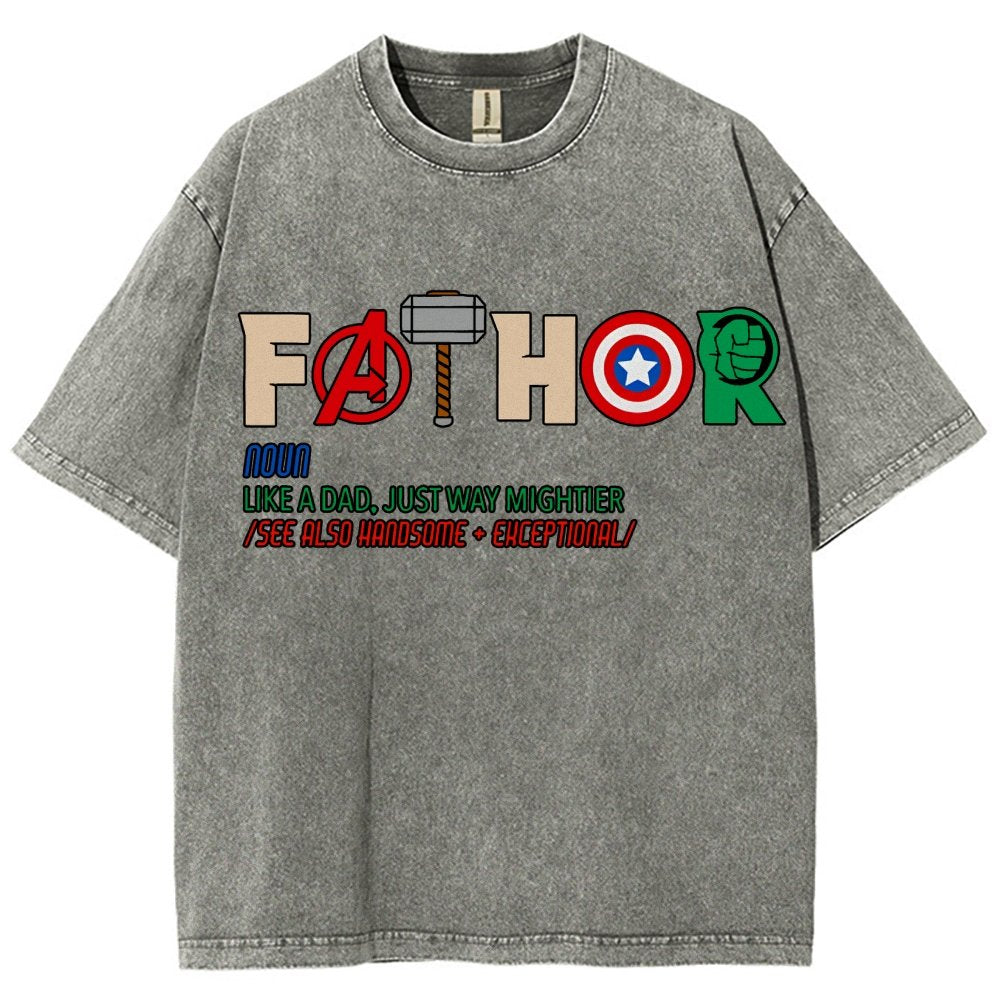 Father Day Vintage Distressed T-shirt
