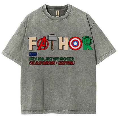 Father Day Vintage Distressed T-shirt