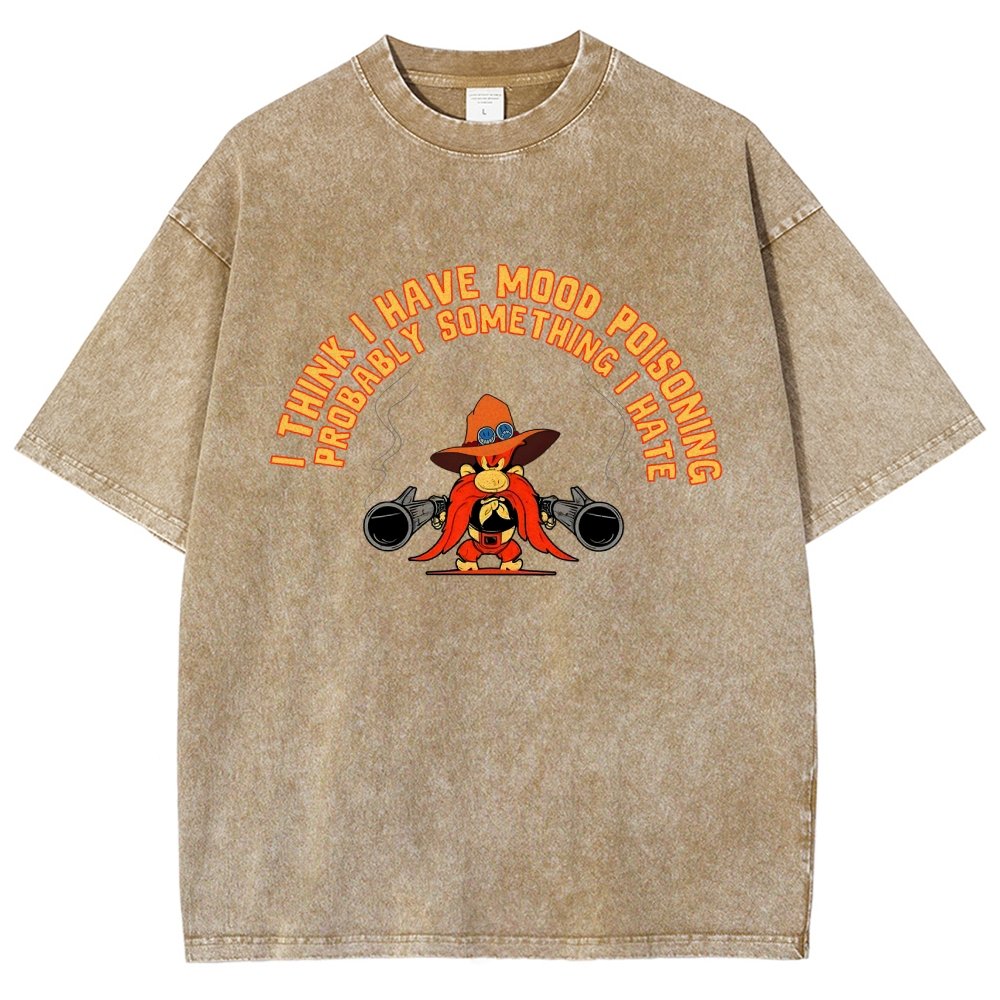 A Bad Case Of Mood Poisoning Vintage Distressed T-shirt