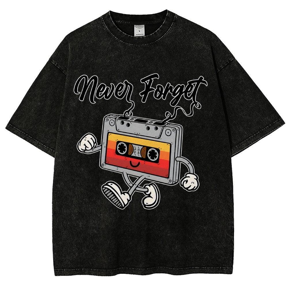 Never forget Vintage Distressed T-shirt
