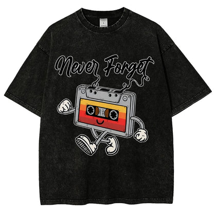 Never forget Vintage Distressed T-shirt