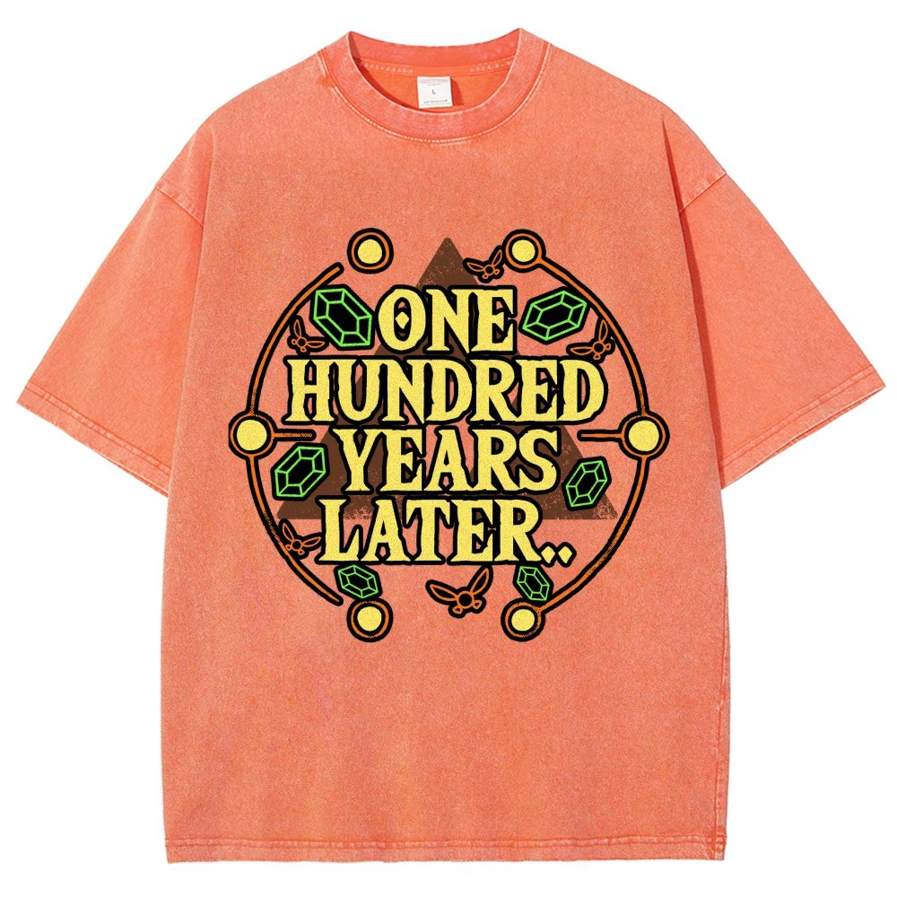 One Hundred Years Later Vintage Distressed T-shirt