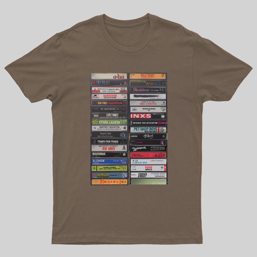 Classic Cassette Tape Geeky T-Shirt