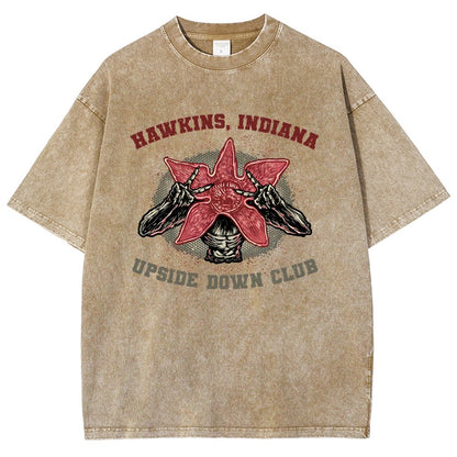 Upside Down Club Vintage Distressed T-shirt