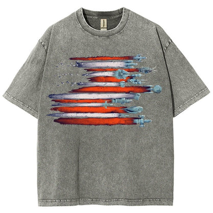 Vintage Sci-Flyers Vintage Distressed T-shirt