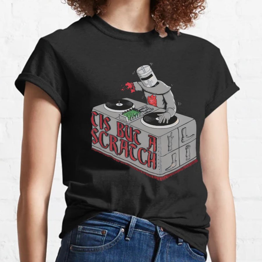 Tis But a Scratch Geeky T-Shirt