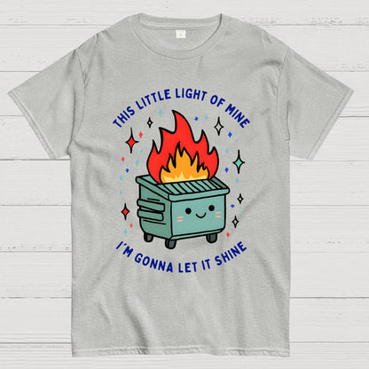 This Little Light of Mine I'm Gonna Let It Shine Geek T-Shirt