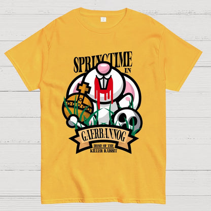 Spring Killer Rabbit Unisex Geek T-Shirt