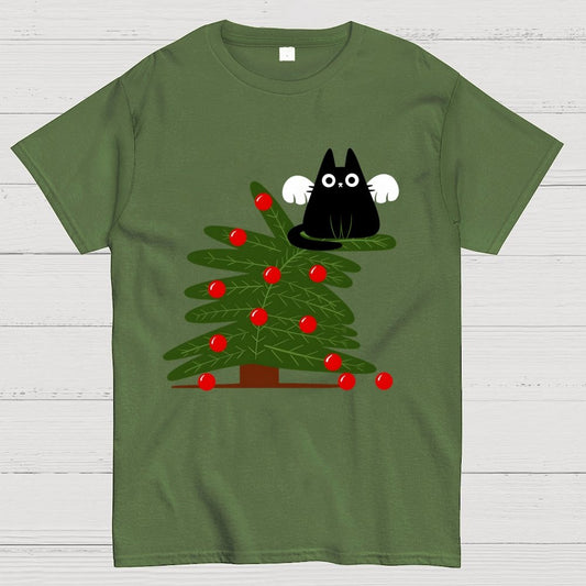 Angel Kitty Geek T-Shirt