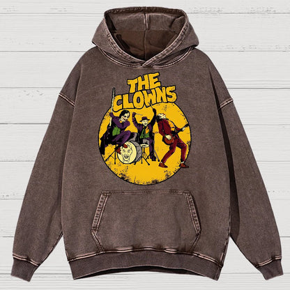 Horror Killer Rock Vintage Distressed Hoodie