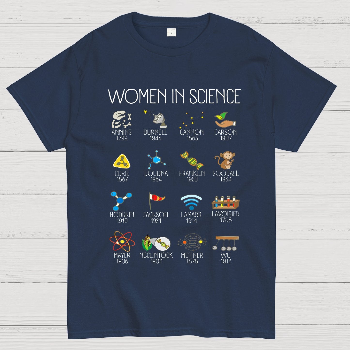 Women in Science Geek T-Shirt