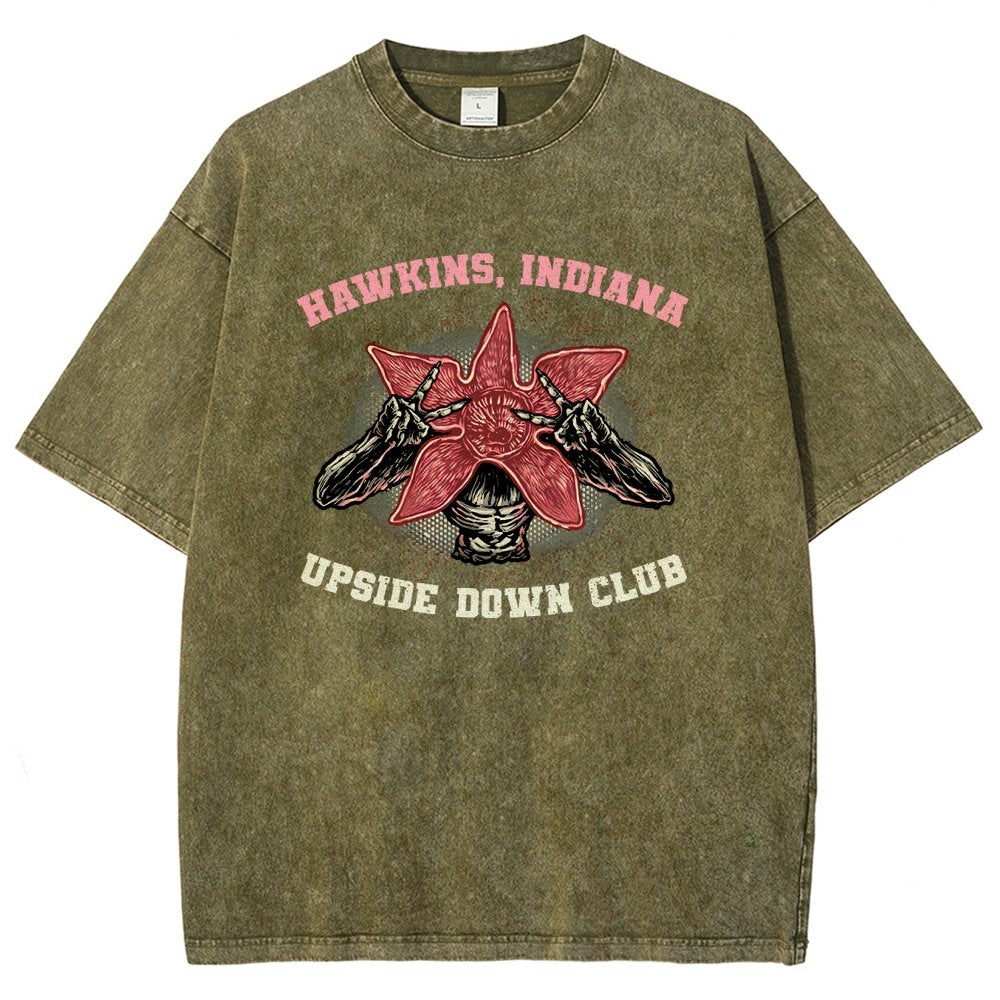 Upside Down Club Vintage Distressed T-shirt