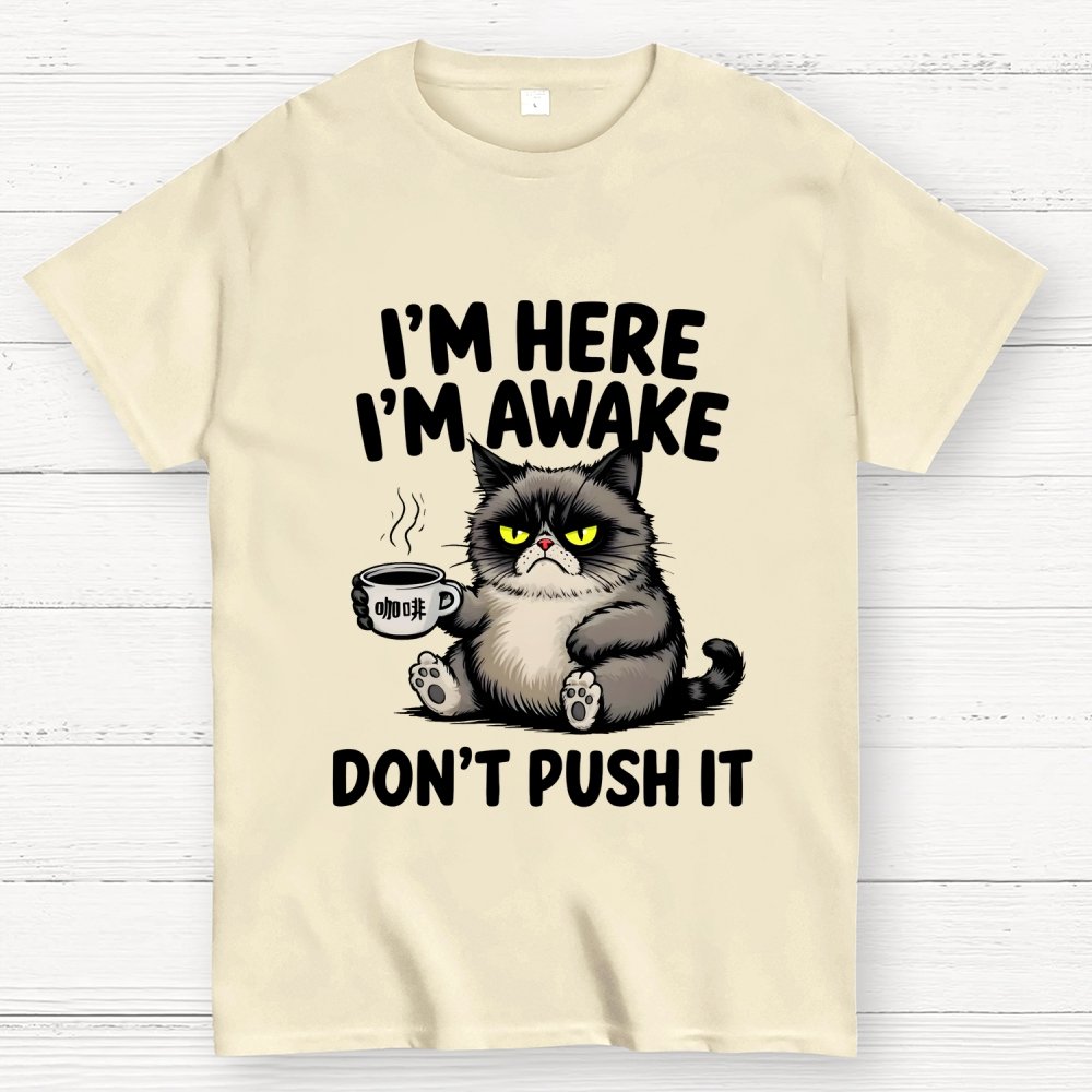 Tired Cat Geek T-Shirt