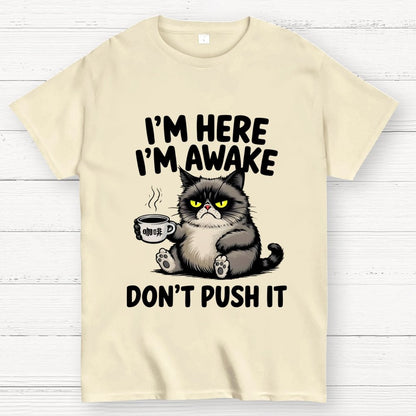 Tired Cat Geek T-Shirt