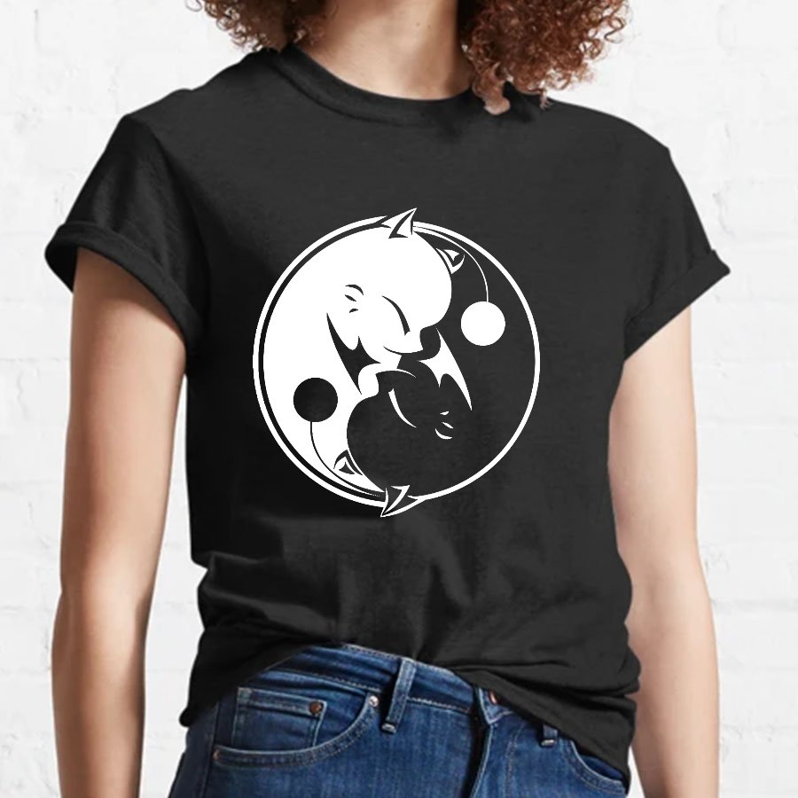 YIN YANG MOG Geeky T-Shirt