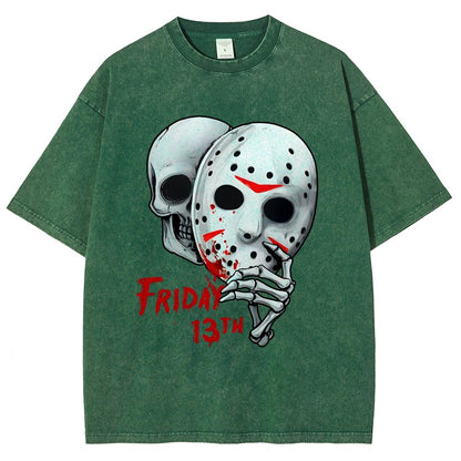 Friday 13th Vintage Distressed T-shirt