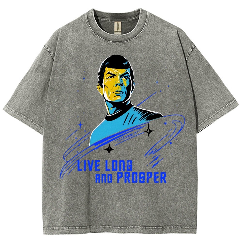 Live long and prosper Vintage Distressed T-shirt