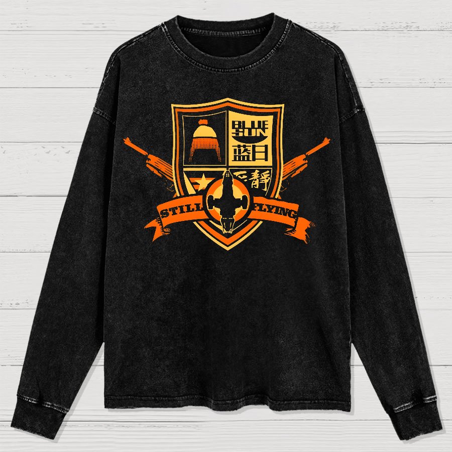 Vintage Smugglers Voyager Washed Long Sleeve Tee