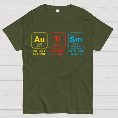 Autism Periodic Table Geek T-Shirt