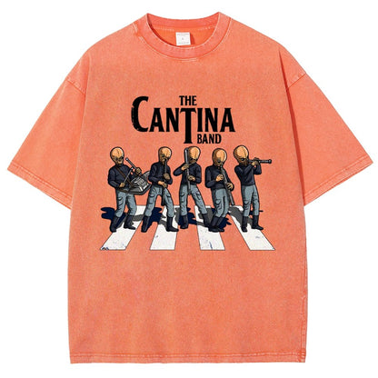 The Space Band Vintage Distressed T-shirt
