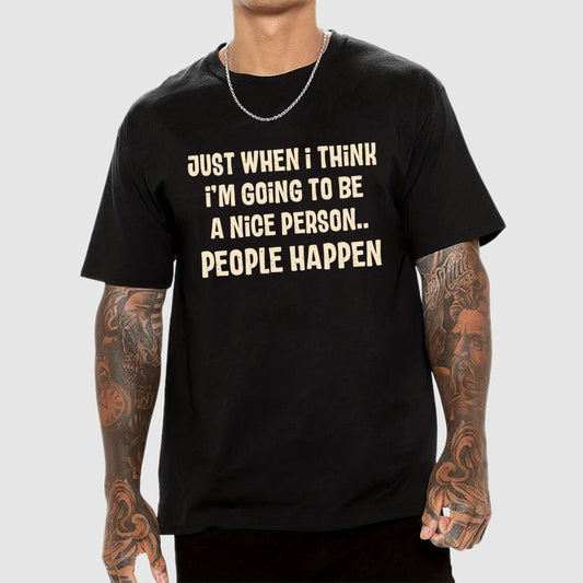 People Happen Geek T-Shirt