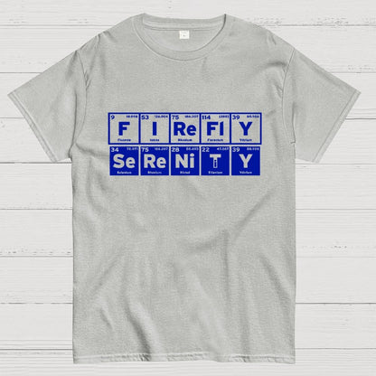 Funny Firefly Starship Symbols Geek T-Shirt