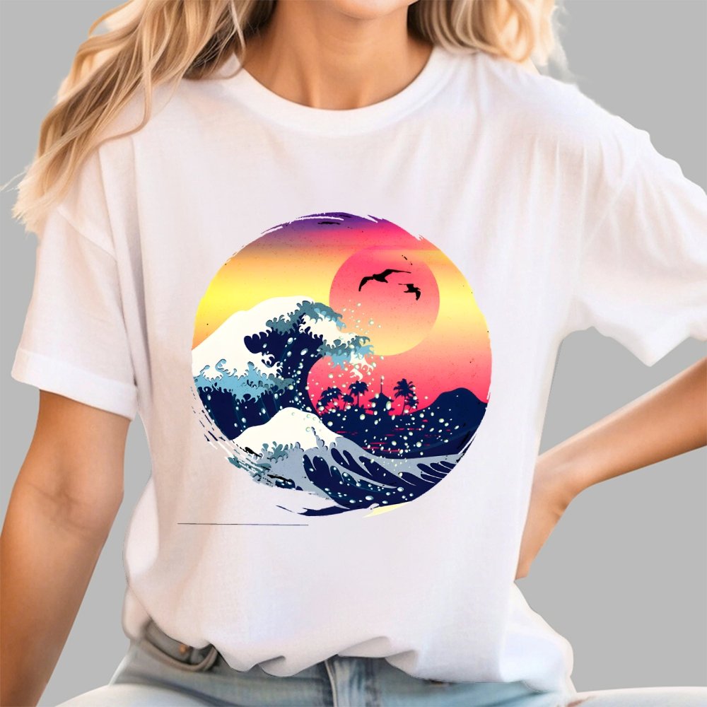 The Great Waves Geek T-Shirt